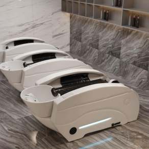 智能按摩洗头床3D模型下载